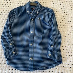 Vineyard Vines Boys’ On-The-Go Gingham Shirt (3T)